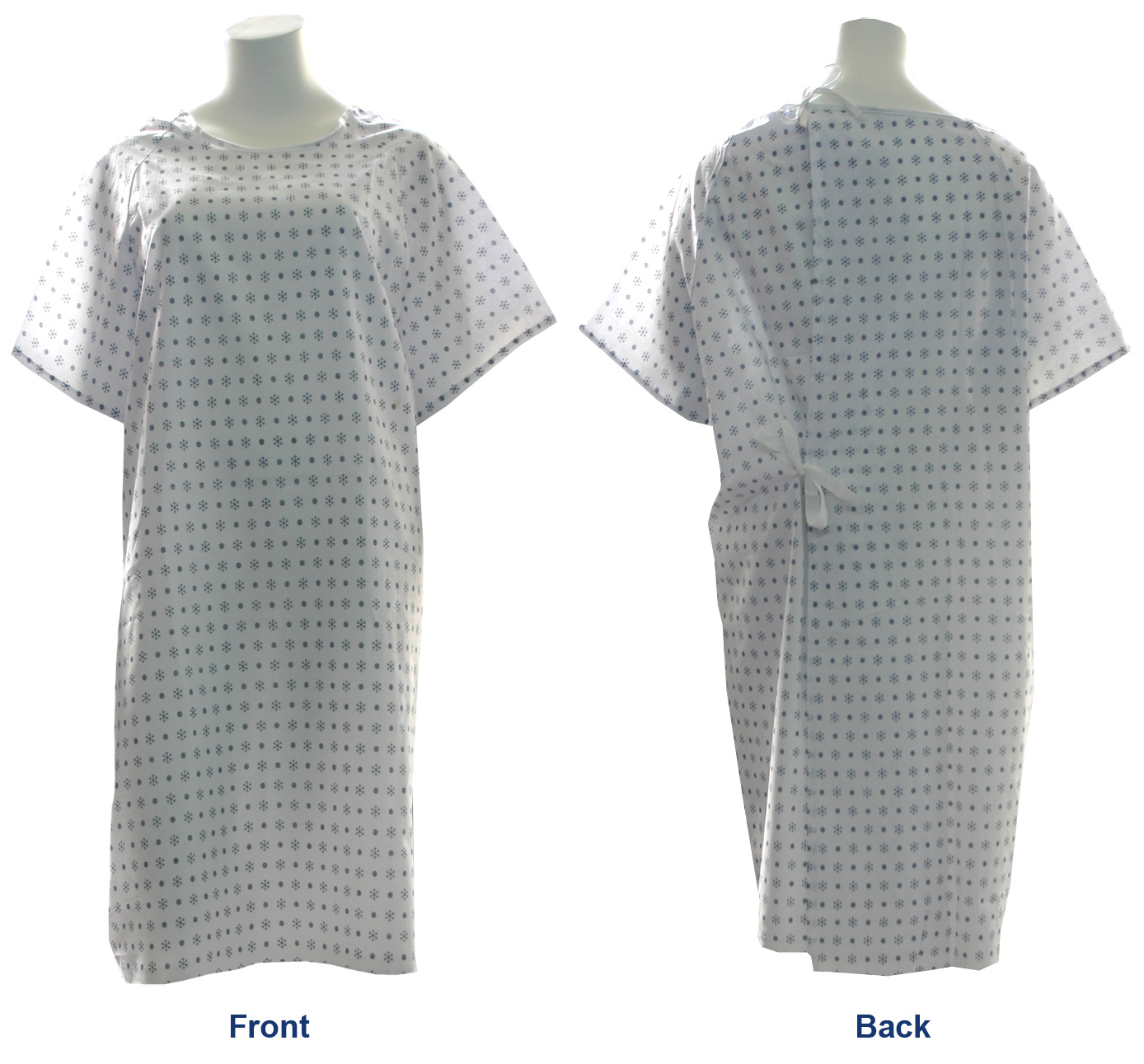 velcro hospital gown