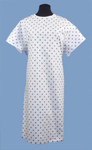 velcro hospital gown
