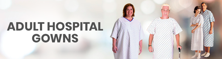Silverts Men's Flannel Hospital & Home Care Gown | Kingsway Mall