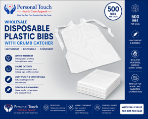 Disposable Bibs 500 case
