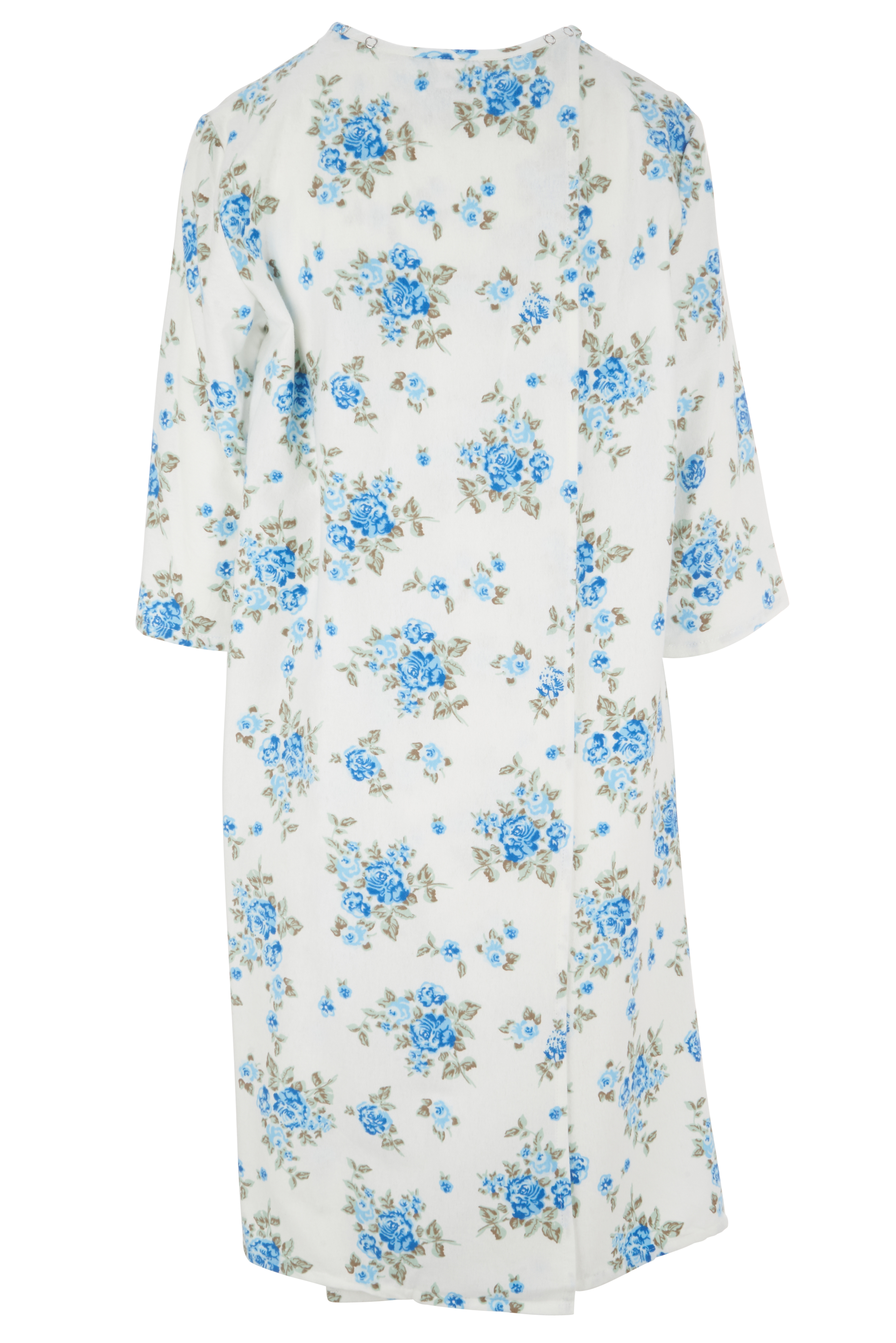 flannel nursing gown